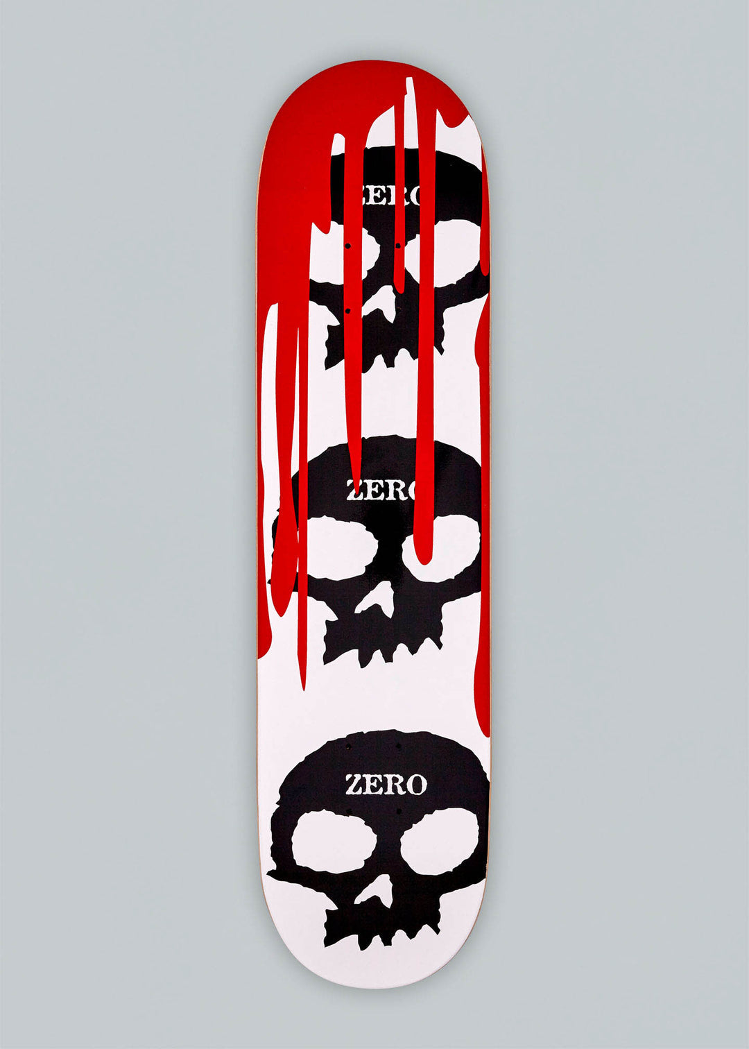 Zero 3-Skull Blood White Deck 8.375