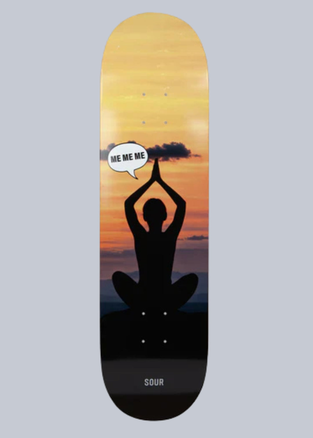 SOUR Skateboards Albert- ME ME ME Deck 8.25