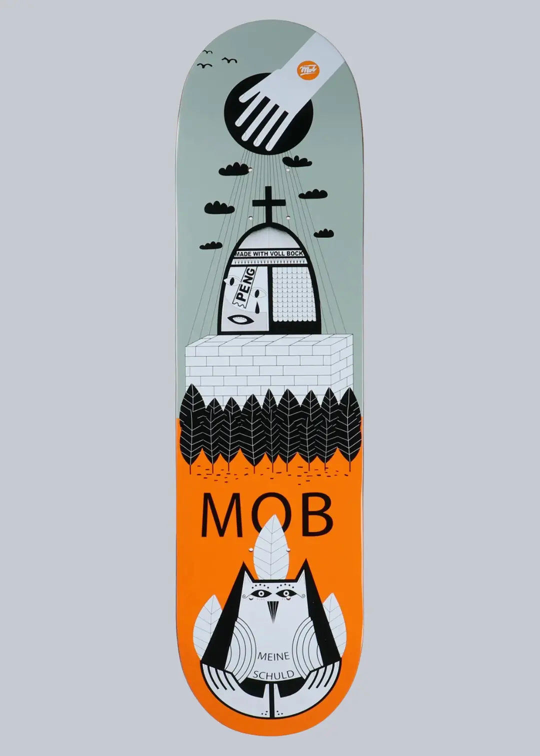 MOB Skateboards Wikinger Deck 8.25