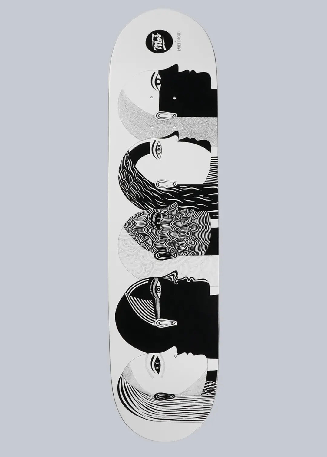 MOB Skateboards Heads Deck 8.0