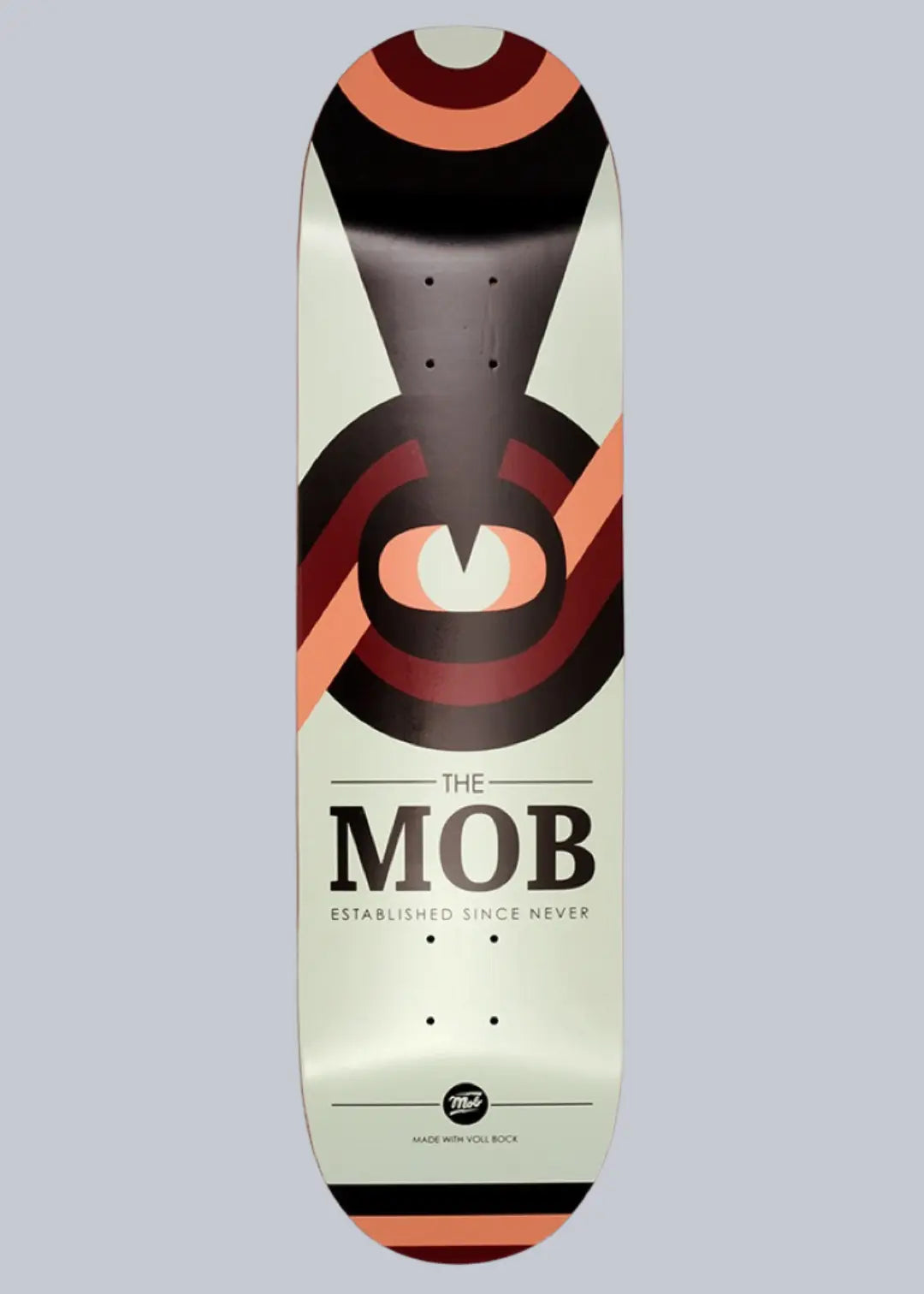 MOB Skateboards Eyechart Deck 8.5