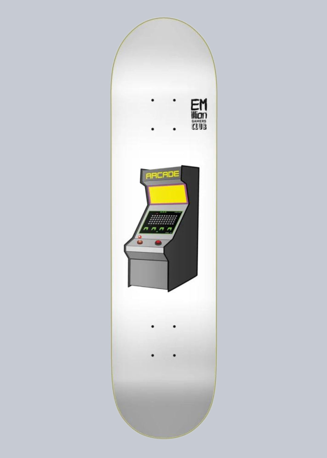 EMillion Skateboards Arcade Deck 8.25