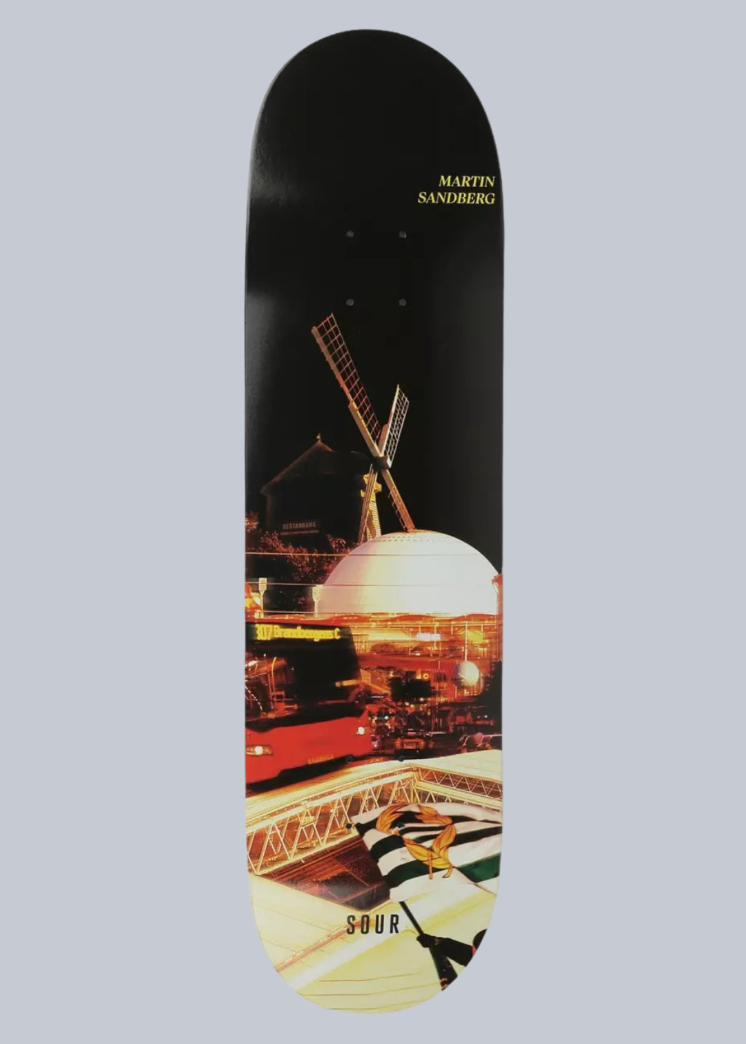 SOUR Skateboards  Marre - Stockholm Nights Deck 8.25