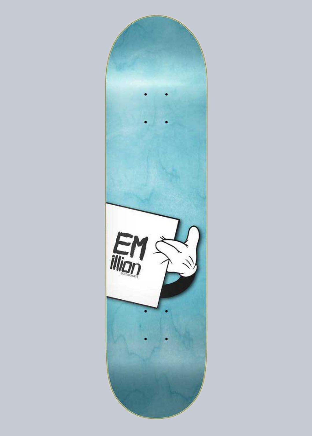 EMillion Skateboards Sign Waver Deck 8.125