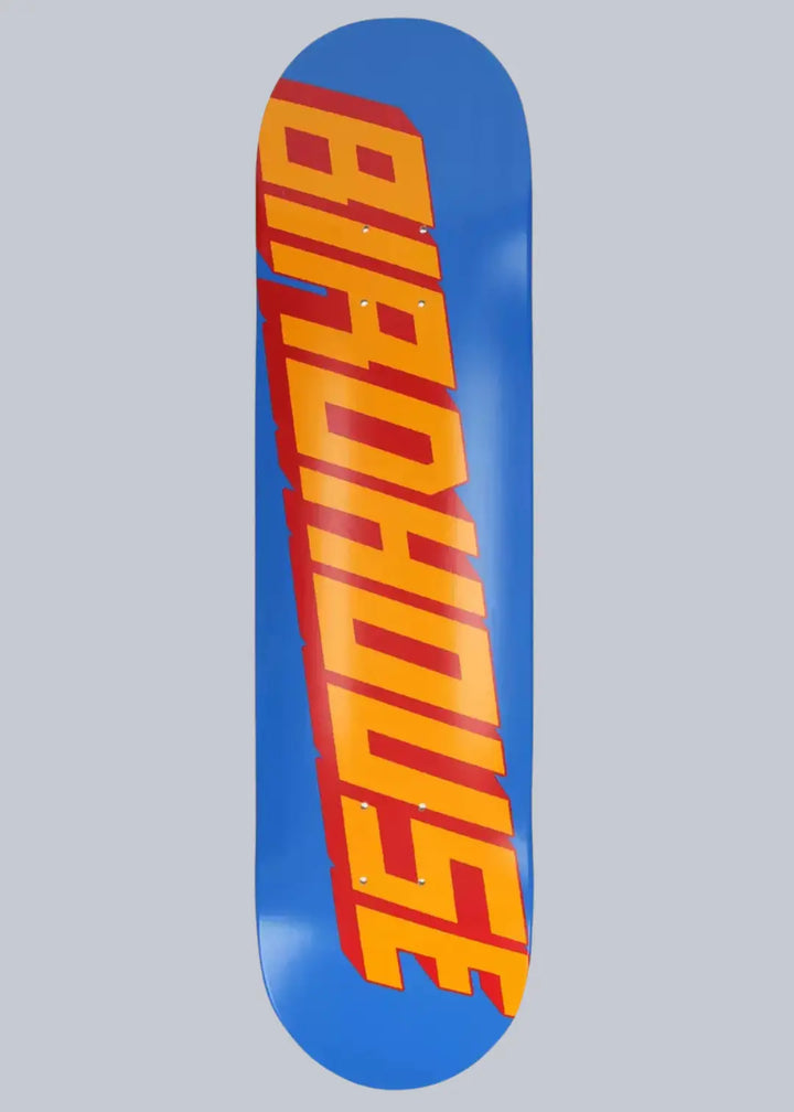 Birdhouse Logo Deck Type Logo Blue 8