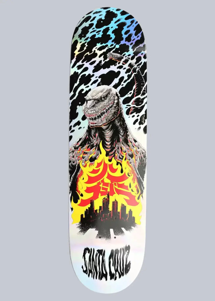 Santa-Cruz x Godzilla Shin Knox Firepit holographic 8.5