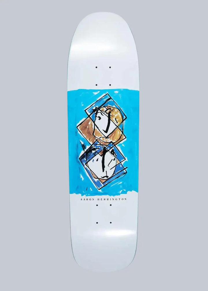 Polar Skate Co. Herrington Twisted White Deck 8.75