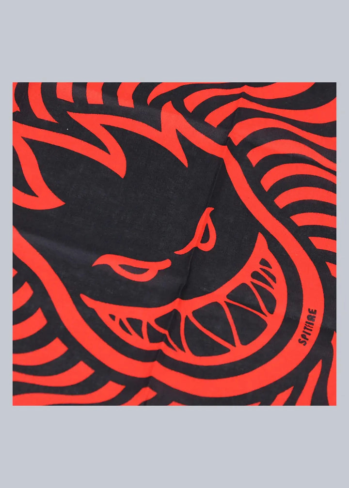 Spitfire Bighead Swirl Bandana (Black/Red)