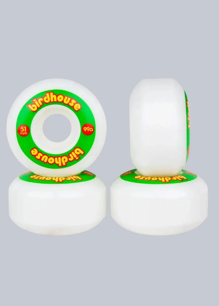 Birdhouse Skateboards Logo Wheels Rasta 51mm 99a