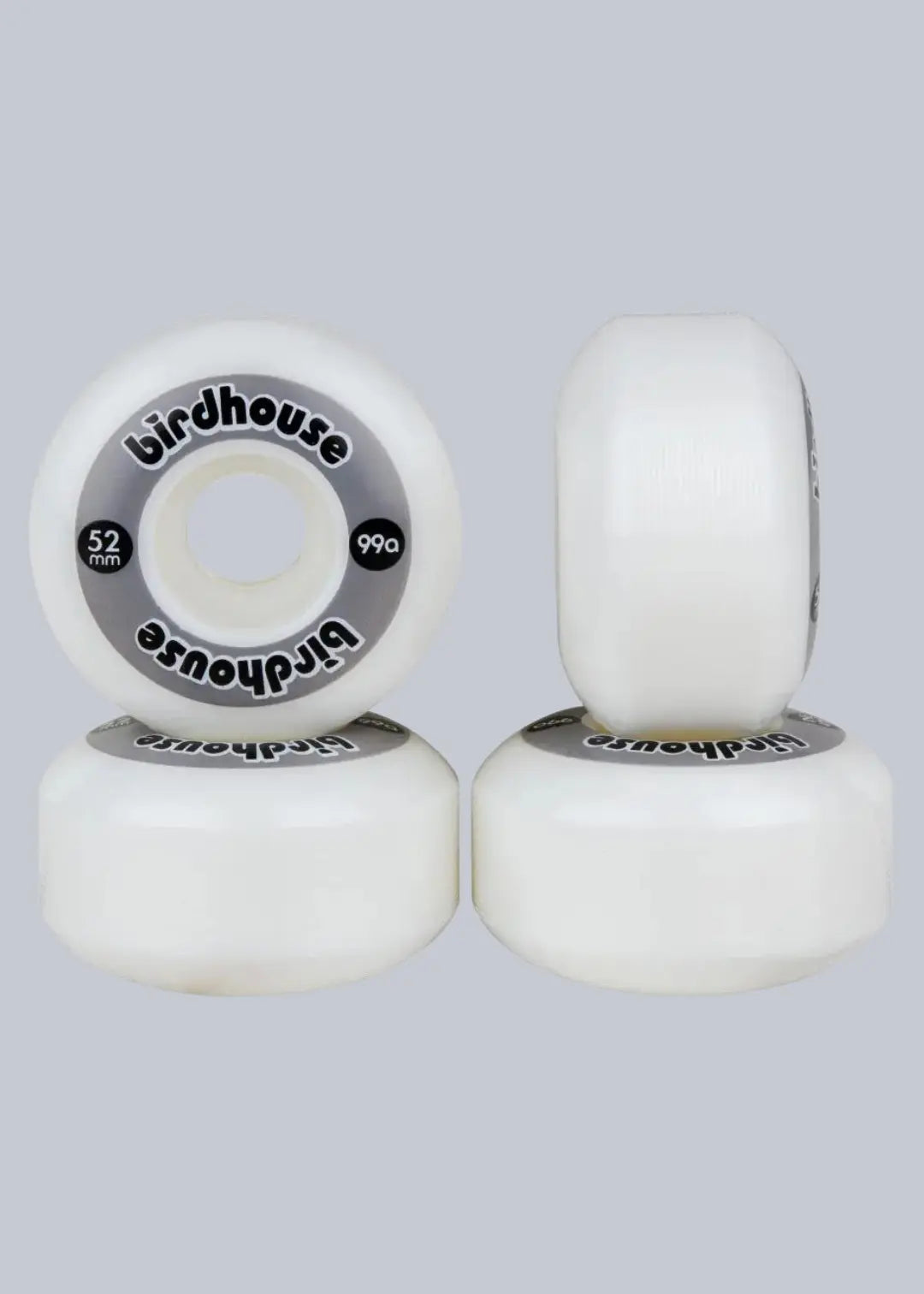 Birdhouse Skateboards Logo Wheels Grey 52mm 99a