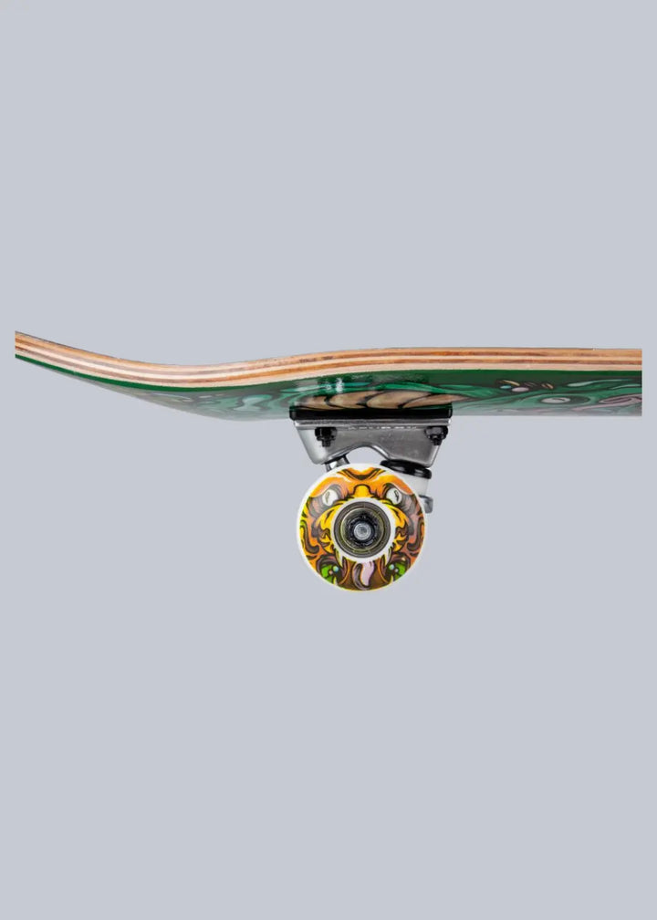 Rocket Complete Skateboard Wild Pile-up Green 7.5